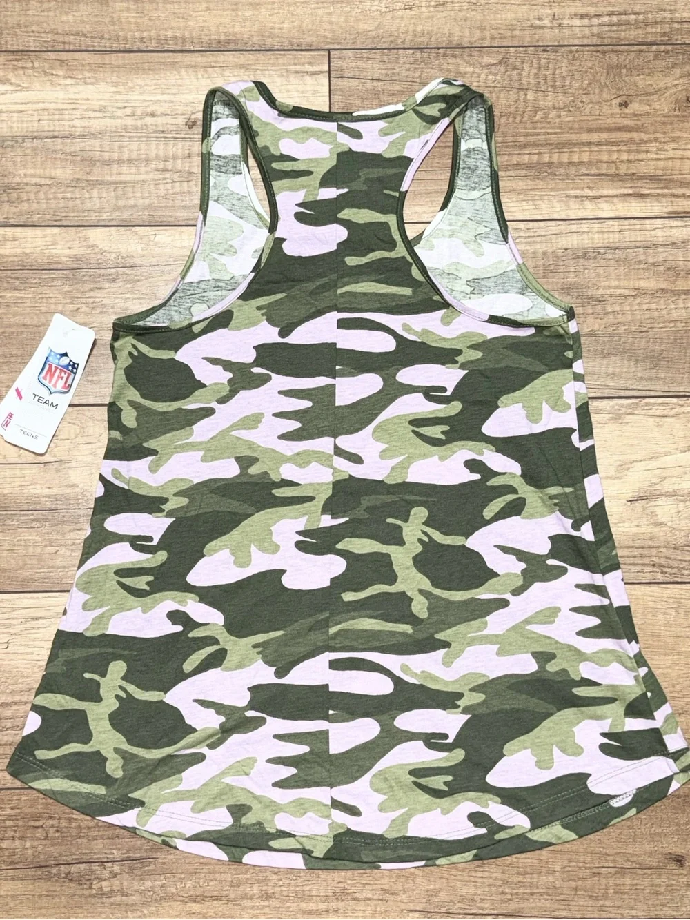 Arizona Cardinals Camouflage NFL Salute To Service Racerback Tank Top Womens M